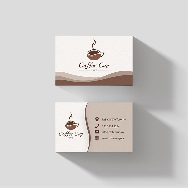 coffee business card